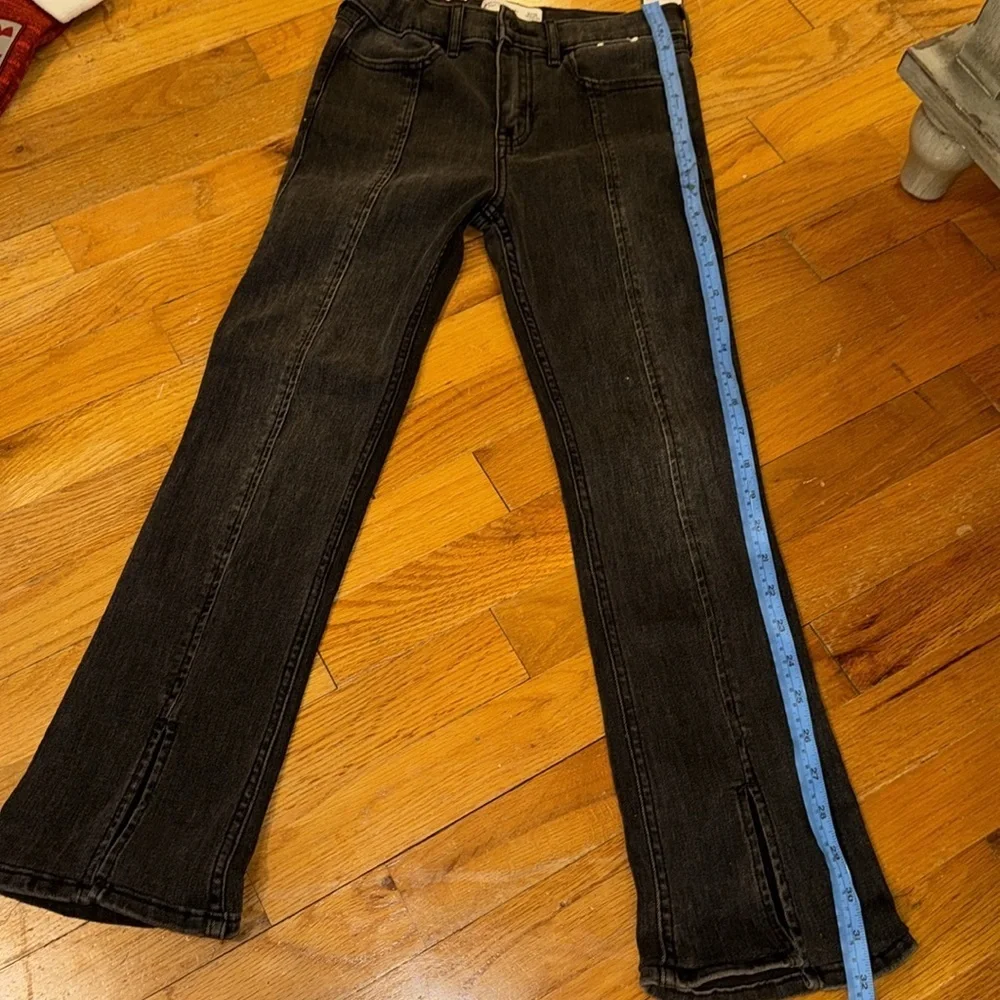 NWT Abercrombie kids A&F Abercrombie & fitch kid/girl/youth high rise flare jean